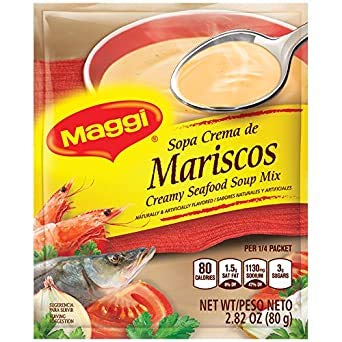 Maggi Crema De Mariscos Creamy Seafood Soup (12-Pack)