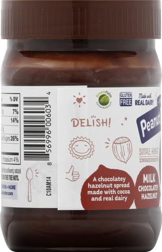 Milk Chocolatey Hazelnut Spread 13 oz (Pack of 2)