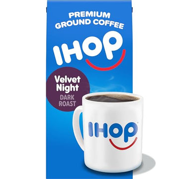 Ihop Velvet Night Dark Roast Ground Coffee, 12 Oz Bag