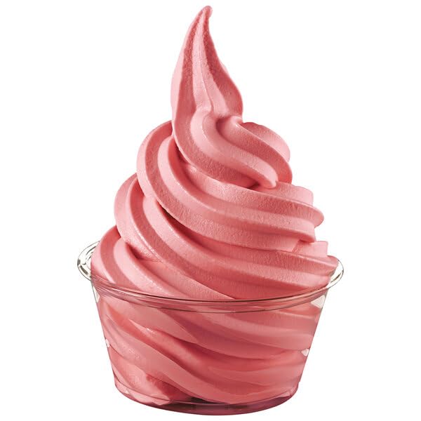 Soft Serve Mix, Lactose Free, Dairy Free, Vegan, Gluten Free, 4.4 Lb Bag By Magic Market (Cherry)
