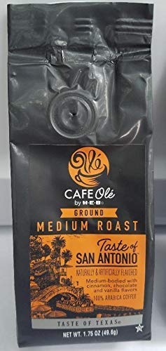 Cafe Ole Taste of Texas Ground Coffee Sampler 3 pack Taste of Austin, Texas Pecan, and Taste of San Antonio