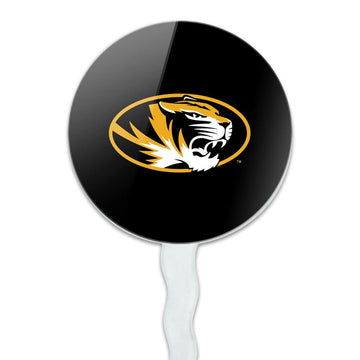 University Of Missouri Primary Logo Cupcake Picks Toppers Decoration Set Of 6