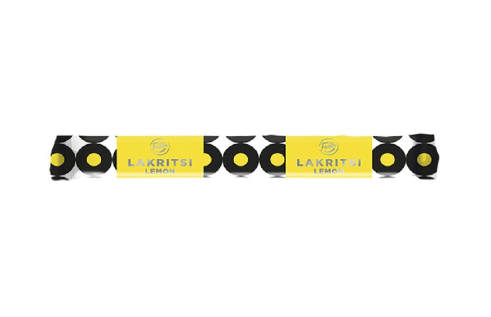 10 Sticks x 20g of Fazer Lemon lakritsi - Original - Finnish - Black Licorice - Candies - Sweets