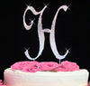 Rhinestone Cake Topper Letter H By Other