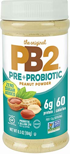 Pb2 Peanut Butter Powder - No Sugar Added Supplemented With Prebiotics + Probiotics Gluten Free Non-Gmo 6.5 Oz]