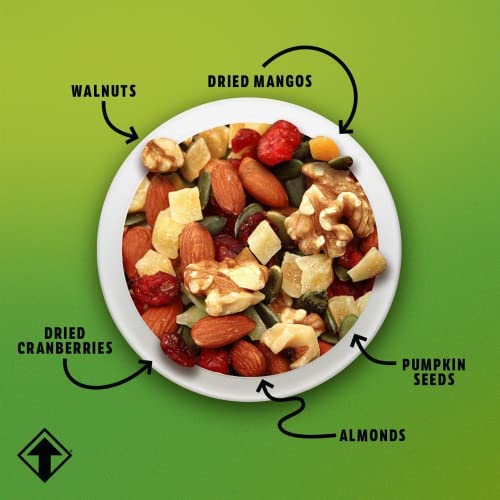 Gourmet Nut Power Up Trail Mix Mega Omega 26 Ounce (2 Pack)