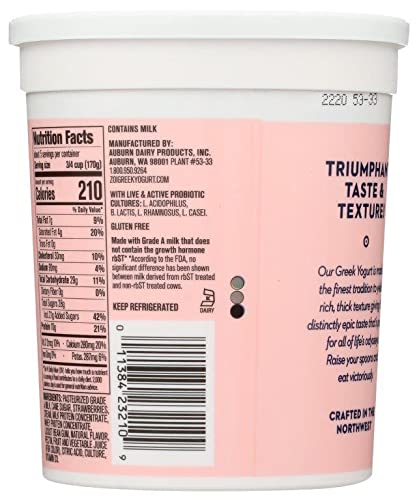 Zoi Grk Yog Strwbry Crem (6X32.00)
