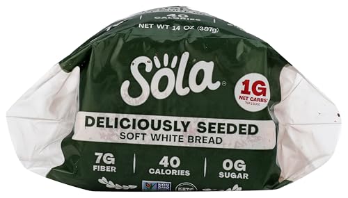 The Sola Company Deliciously Seeded Bread, 14 OZ