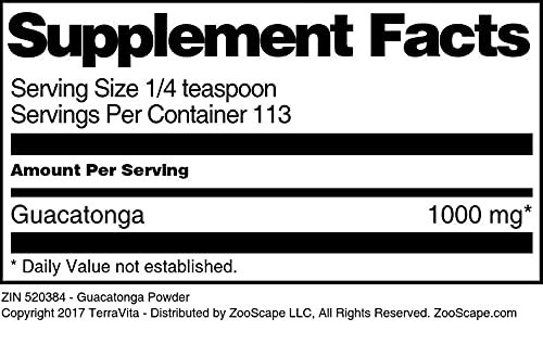 Guacatonga Powder (4 Oz, Zin: 520384) - 3 Pack