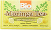Bio Nutrition Lemon Moringa Tea Bags, 2.1 Ounce