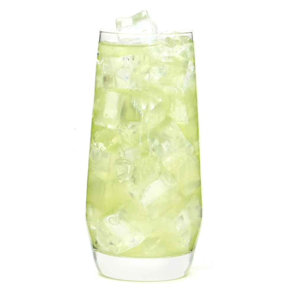 Green Drink Powder Cucumber Cilantro Honey Refresher Natural Superfood 12Oz Great For Loaded Tea Bubble Tea