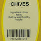 Marshalls Creek Spices Chives 2 Ounce Xl Eco Friendly Kraft Stand-Up Pouch