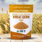 Lekithos Organic Wheat Germ Protein Flakes - 8 oz - 8g Protein - Certified USDA Organic, Non-GMO Project Verified, No Added Suga