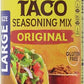 Old El Paso Taco Seasoning, Original, Large Size, 6.25 oz.