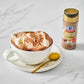 McCormick Finishing Sugar  Chocolate Hazelnut  Limited Edition  Rich Cocoa and Roasted Hazelnut Notes  For Cookies  Ice Cream  Dessert  Beverages  and More  3.61 oz