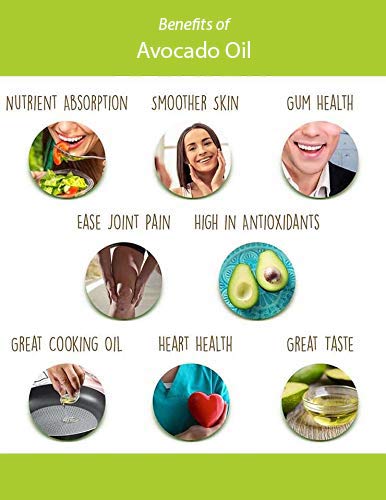 Healthy Harvest Non-GMO Avocado Oil - Great for Sauces And , Cooking, Frying and More - Nutritious And Rich With Antioxidants (1
