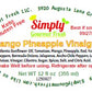 Mango Pineapple Vinaigrette
