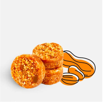 EMMY Coconut Cookies - Peanut Butter, Gluten-Free, Vegan, Paleo-Friendly, 6 oz (Pack of 2), Natural