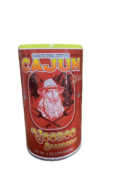 Cooking With Cajun - Spicy Voodoo Seasoning 6 Oz, Pack Of 1