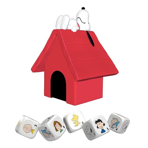 Yahtzee: Peanuts Edition, Exclusive Snoopys Doghouse Cup, Roll The Dice With Charlie Brown, Woodstock & The Peanuts Gang, Dice R