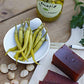 Matiz Piparras Spanish Green Pickled Peppers, 6.4 oz., Red Guindilla Peppers