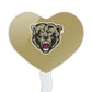GRAPHICS & MORE Cupcake Picks Set of 6, Acrylic, Kutztown University, Model CUPCAKE.HEART.CLCKUT.Z007528