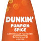 Dunkin Pumpkin Spice Flavored Ground Coffee, Medium Roast, 11 Ounces (Pack of 1)