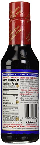 Kikkoman Soy Sauce, Gluten Free, 10 Ounce (Pack Of 2)