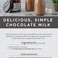 Wildly Organic Chocolate Syrup 40 Oz Glass Jar - Organic, Dairy-Free, Fair Trade, Non-Gmo, Kosher, Vegan, Premium Rich Chocolate