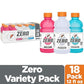 Gatorade Zero Flavor Variety Pack  12 Fl Oz Bottles  18 Pack