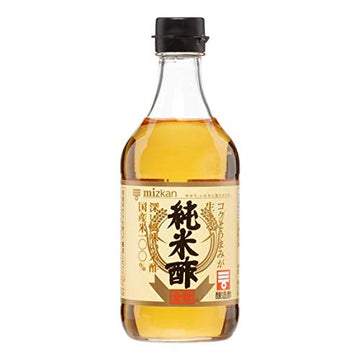 Mizkan Rice Vinegar(Jun Kome Su) 500 Mil-16.9 Fl Oz. Pack Of 1. Gold Label