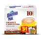 Jamaica Mountain Peak Coconut Cappuccino 3 in 1 Instant Coffee Mix  Coffee Creamer and Cane Sugar (10 Sachets x 24g)  Smooth Creamy Caribbean Flavor  Just Add Water