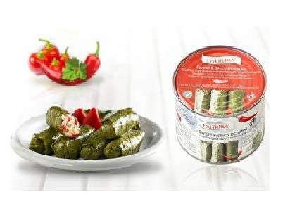 Palirria Stuffed Vine Leaves Sweet & Spicy Dolmas Pack Of 2