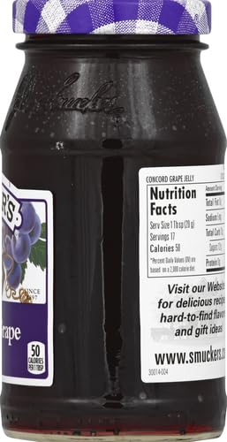 Smucker'S Concord Grape Jelly, 12 Oz (340 G)