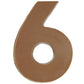 Philadelphia Candies Solid Milk Chocolate Number 6, 1.75 Ounce Novelty Gift