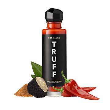 TRUFF Original Black Truffle Hot Sauce, Gourmet Hot Sauce with Ripe Chili Peppers, Black Truffle Oil, Agave Nectar, Unique Flavo