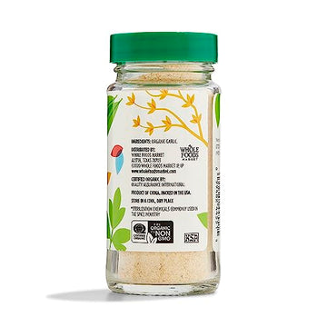 365 by Whole Foods Market, Organic Garlic Granules, 2.57 Ounce