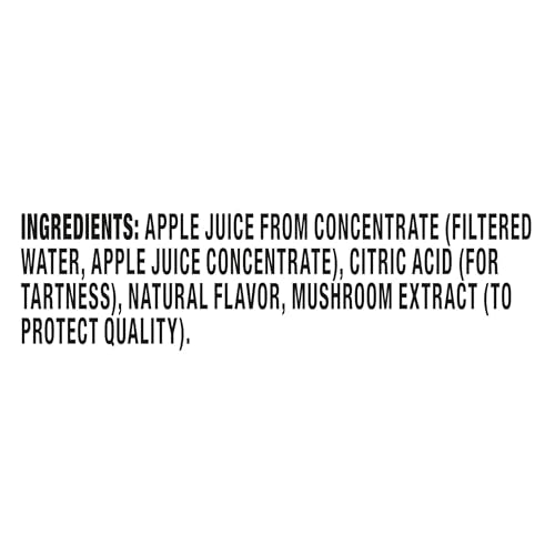 Capri Sun 100% Juice Naturally Flavored 100% Apple Juice 6 Fl Oz (Pack of 10), Packaging May Vary