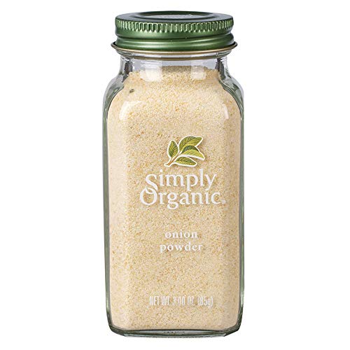 Simply Organic White Onion Powder, Certified Organic | 3 oz | Pack of 12 | Allium cepa