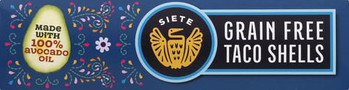 Siete Grain Free Taco Shells, 12 Count