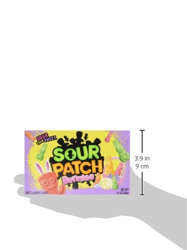 Sour Patch Bunnies - 3.1 Oz Theater Box (Pack Of 2)