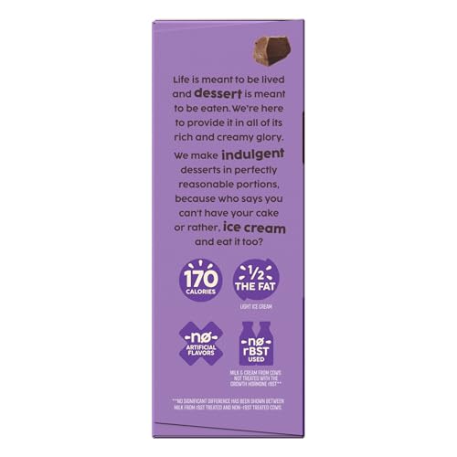 Skinny Cow Not Fudging Around Chocolate Fudge Low Fat Ice Cream Cones, (Frozen), (4 Count of 4 Fl Oz Cones) 16 Fl Oz (Packaging