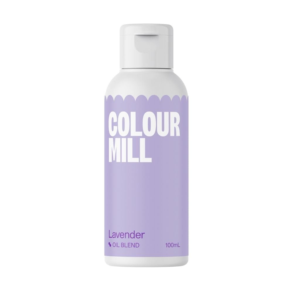 Colour Mill Oil-Based Food Coloring, 100 Milliliters (Lavender)