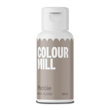 Colour Mill Oil-Based Food Coloring, 20 Milliliters Pebble