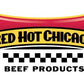 Red Hot Chicago Beef Franks 10 Lbs. 8:1 (Approximately 80 Count)