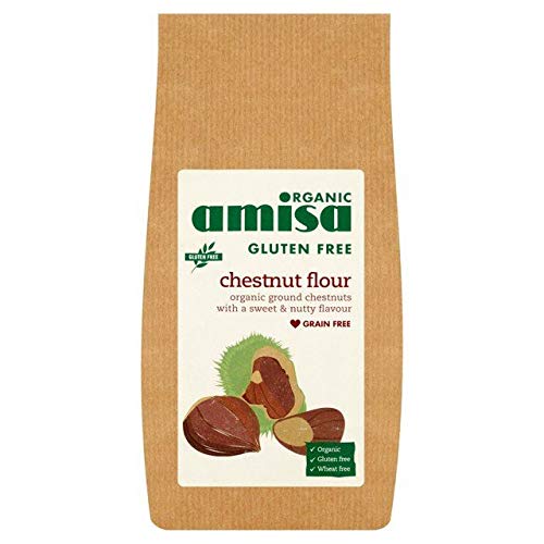 Amisa Organic Gluten Free Chestnut Flour - 350g (0.77 lbs)