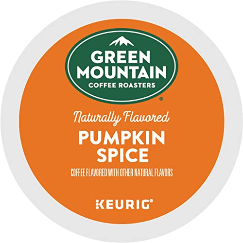 Green Mountain Coffee Roasters Pumpkin Spice, Keurig Single-Serve K-Cup Pods, Light Roast Coffee, 60 Count (6 Packs of 10)