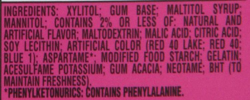 Ice Breakers Ice Cubes Raspberry Sorbet Chewing Gum (Sugar Free, 40-Count Pieces, Pack Of 8)