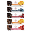 Sweet Candy Company Dark Chocolate Fruit Flavored Sticks - Gourmet Chocolate Covered Sticks, Orange, Blueberry, Cherry, Raspberr