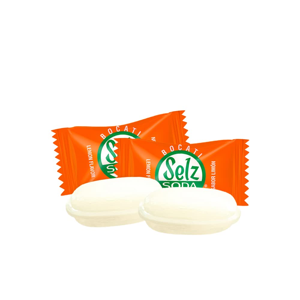Selz Soda Lemon Powder Filled Hard Candy 14.82 Oz By Selz Soda